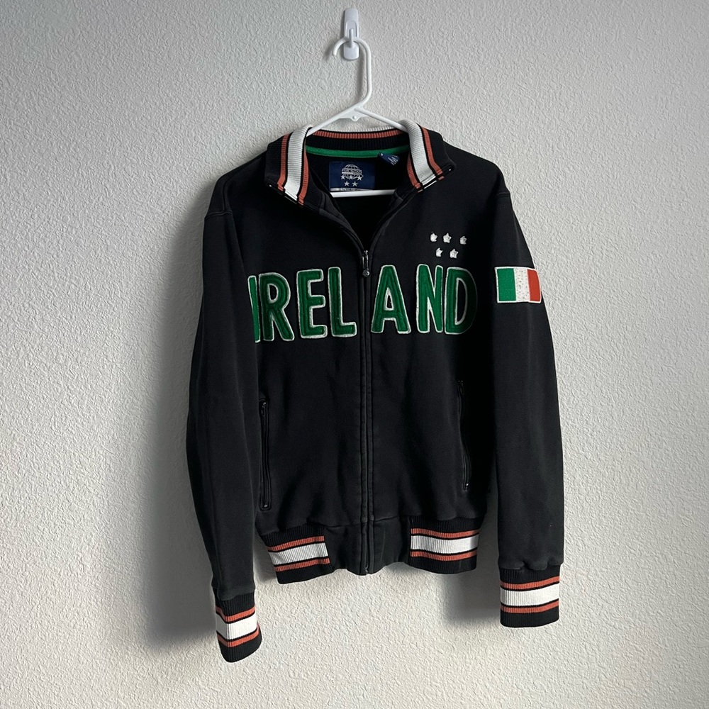 Vintage Five Star Blue Marlin Ireland Track Jacket Full Zip small